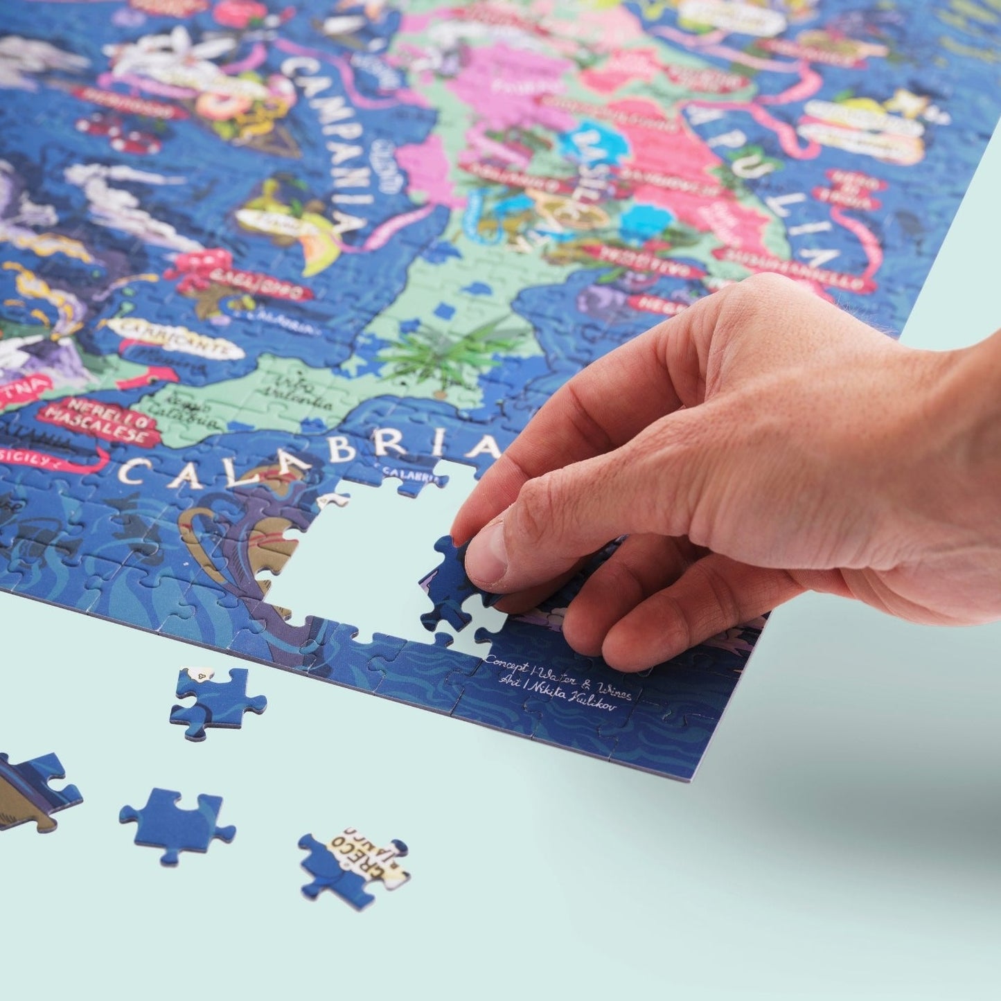 Wine puzzle - Ítalía