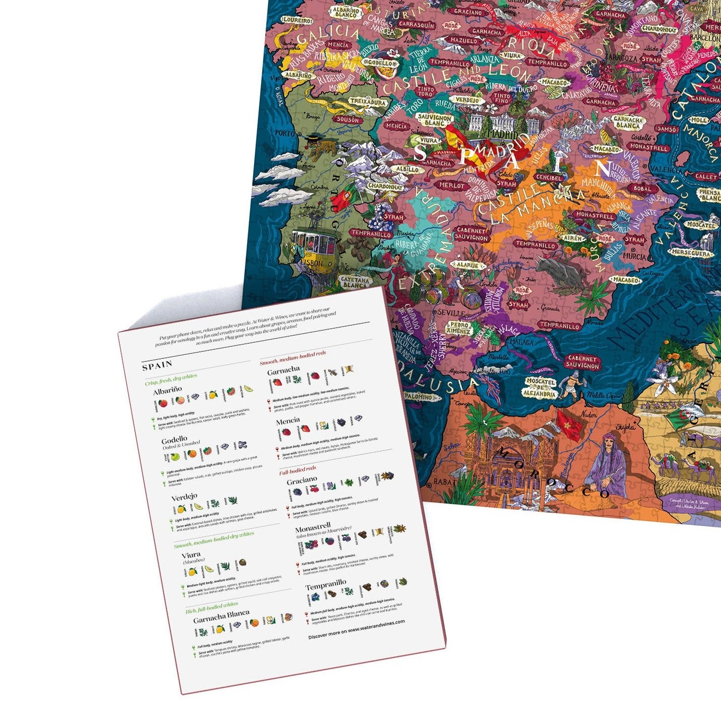 Wine puzzle - Spánn