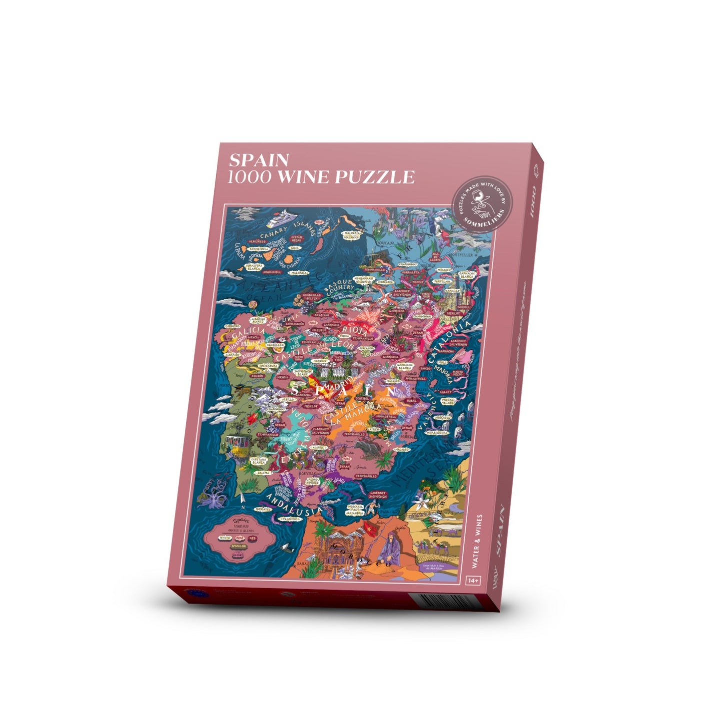 Wine puzzle - Spánn