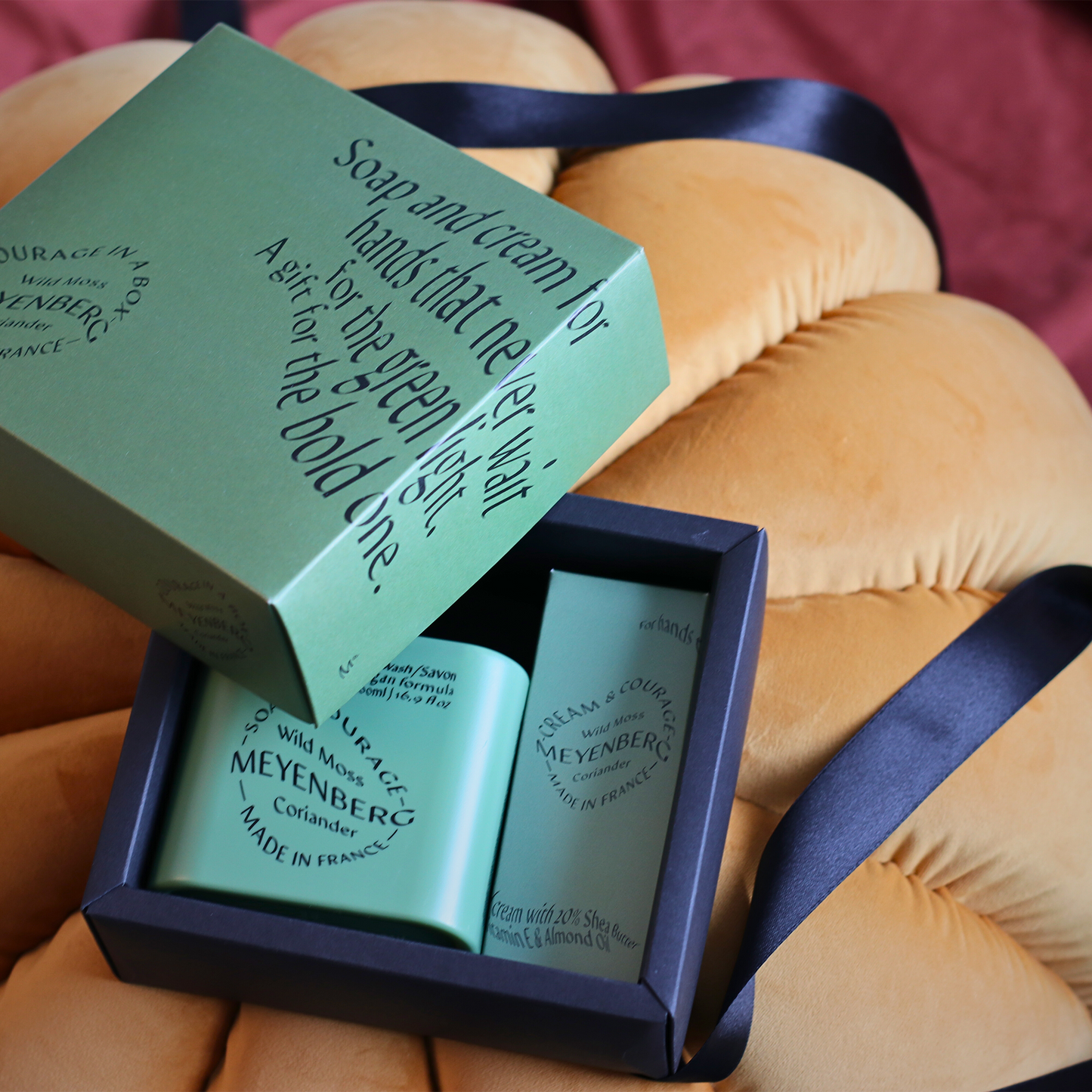 Gjafasett - wild moss and coriander