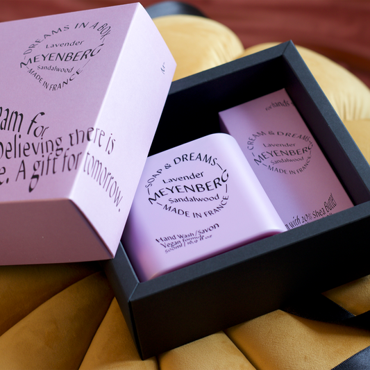 Gjafasett- lavender and sandalwood